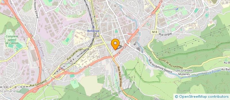 localisation de l'entreprise MONSIEUR BENCHERKI BOUDEHANE  SAINT-ETIENNE