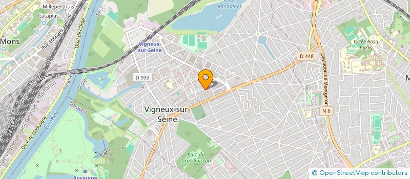 localisation de l'entreprise MONSIEUR BEND JANMARK à VIGNEUX-SUR-SEINE