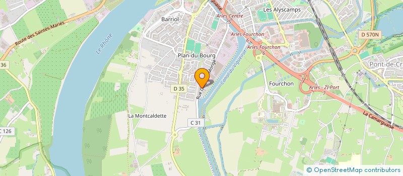 localisation de l'entreprise MONSIEUR BENDAOUD HADDOUT  ARLES