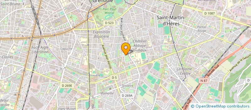 localisation de l'entreprise MONSIEUR BENDEHIBA BOUKSARA à GRENOBLE