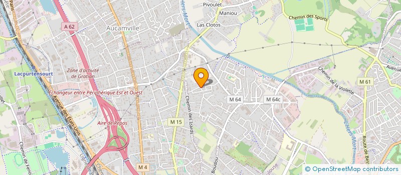 localisation de l'entreprise MONSIEUR BENDEHIBA CHOUARFIA  LAUNAGUET