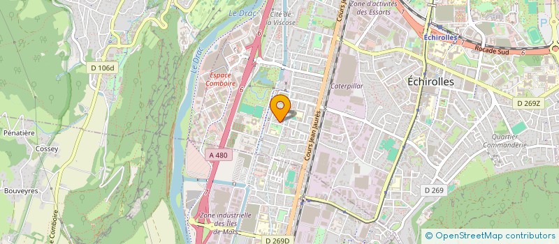 localisation de l'entreprise MONSIEUR BENDEHIBA SI ALI à ECHIROLLES