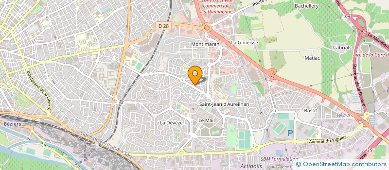 localisation de l'entreprise MONSIEUR BENDRISS ABDELKADER à BEZIERS