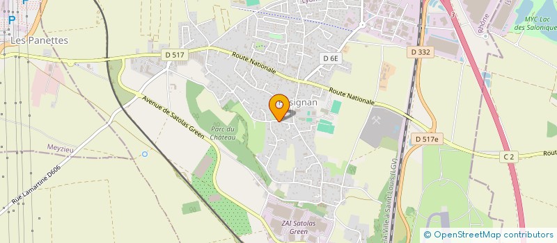 localisation de l'entreprise MONSIEUR BENEDETTO VELARDO  PUSIGNAN