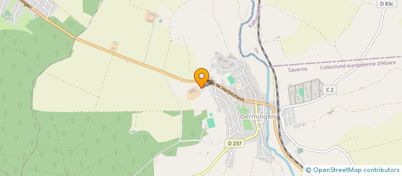 localisation de l'entreprise MONSIEUR BENEDIC JOB  OERMINGEN