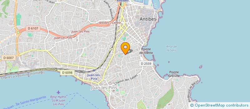 localisation de l'entreprise MONSIEUR BENEDIKT MAUKNER à ANTIBES