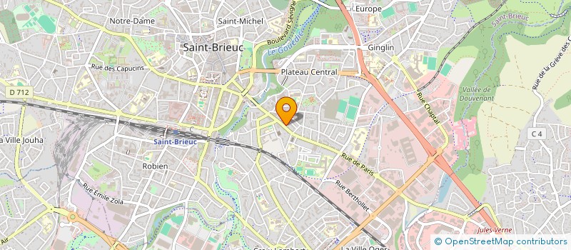 localisation de l'entreprise MONSIEUR BENEDITO FERNANDES FIGUEIREDO à SAINT-BRIEUC