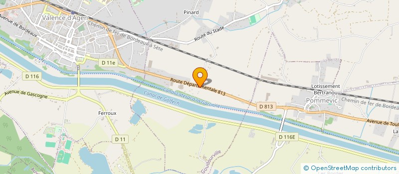 localisation de l'entreprise MONSIEUR BENEISA HATCHANE à GOUDOURVILLE