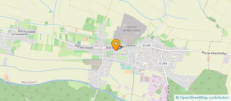 localisation de l'entreprise MONSIEUR BENGT BORNECRANTZ à BETSCHDORF