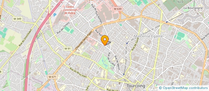 localisation de l'entreprise MONSIEUR BENHALIMA BOUSBA à TOURCOING