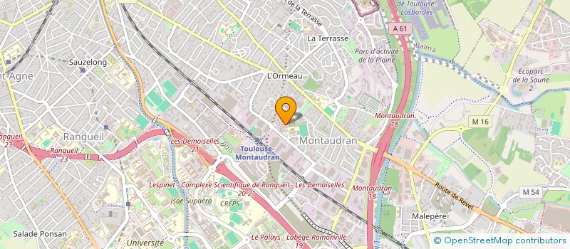 localisation de l'entreprise MONSIEUR BENHALIMA SOUIAH  TOULOUSE