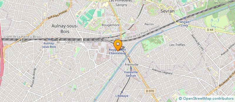 localisation de l'entreprise MONSIEUR BENHAMED BEKKAR à SEVRAN