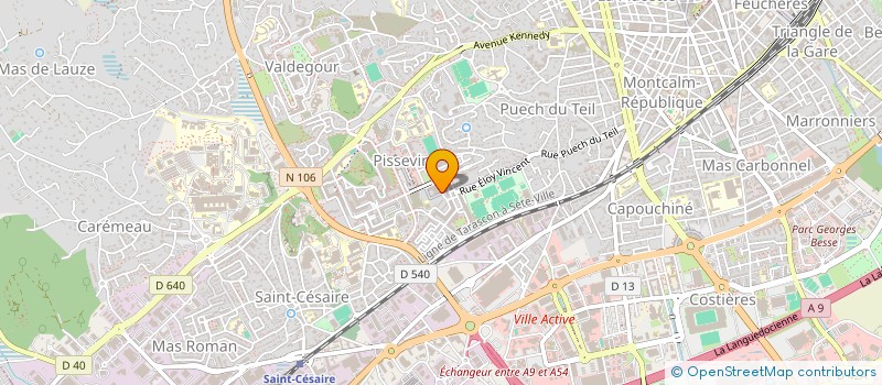 localisation de l'entreprise MONSIEUR BENHENNI ELKARBADJI  NIMES