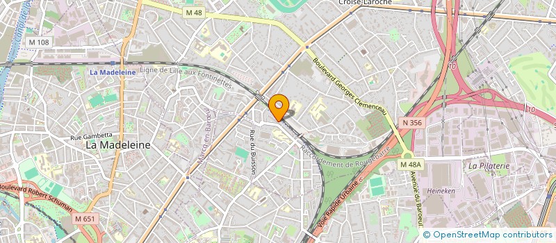 localisation de l'entreprise MONSIEUR BENIAKHLEF OULHACI à MARCQ-EN-BARŒUL