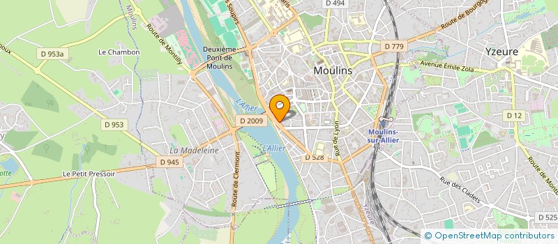 localisation de l'entreprise MONSIEUR BENIAMIN CIRPACI à MOULINS