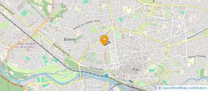 localisation de l'entreprise MONSIEUR BENIAMIN FLORIN DALIE à PAU