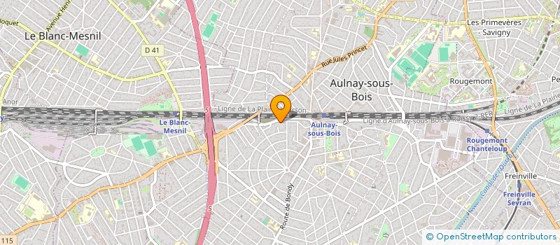 localisation de l'entreprise MONSIEUR BENIAMIN GHERMAN à AULNAY-SOUS-BOIS