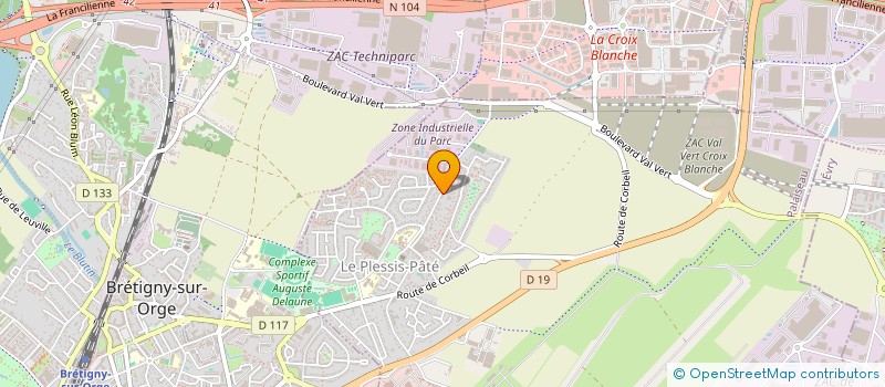 localisation de l'entreprise MONSIEUR BENIAMIN LUCESCU  LE PLESSIS-PATE