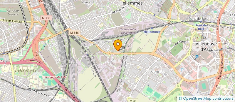 localisation de l'entreprise MONSIEUR BENIAN TANO  LILLE