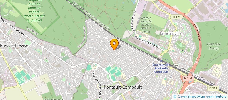 localisation de l'entreprise MONSIEUR BENINIO RAMDANE à PONTAULT-COMBAULT
