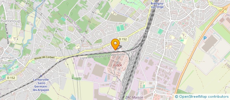 localisation de l'entreprise MONSIEUR BENISSAN BARRIGAH à BRETIGNY-SUR-ORGE