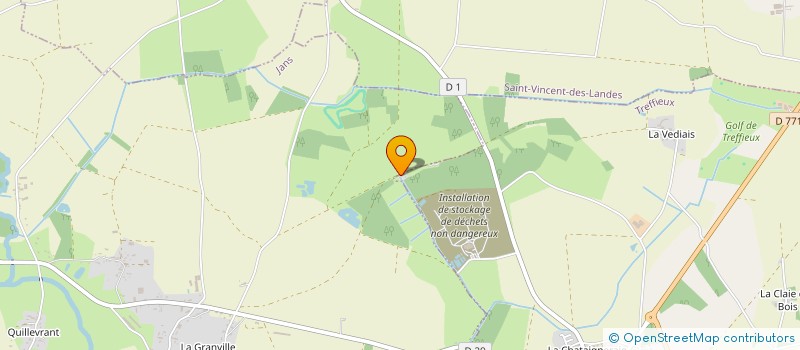 localisation de l'entreprise MONSIEUR BENITO CAGNARD  TREFFIEUX