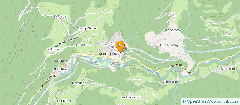 localisation de l'entreprise MONSIEUR BENITO GUARNACCIA à ALBERTVILLE