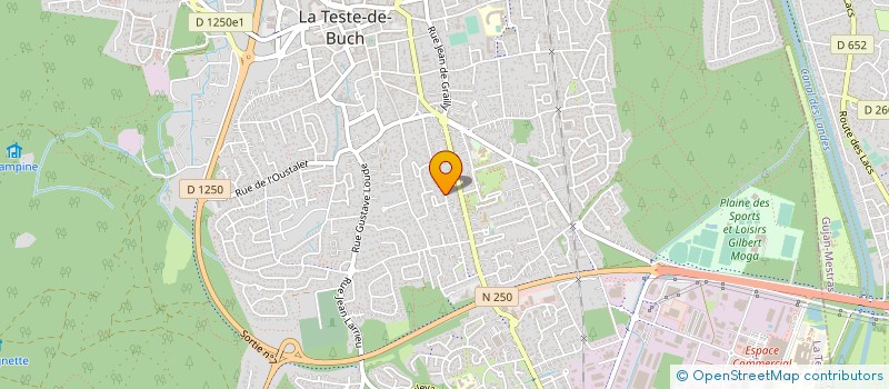 localisation de l'entreprise MONSIEUR BENITO PENAS-GOMEZ à LA TESTE-DE-BUCH