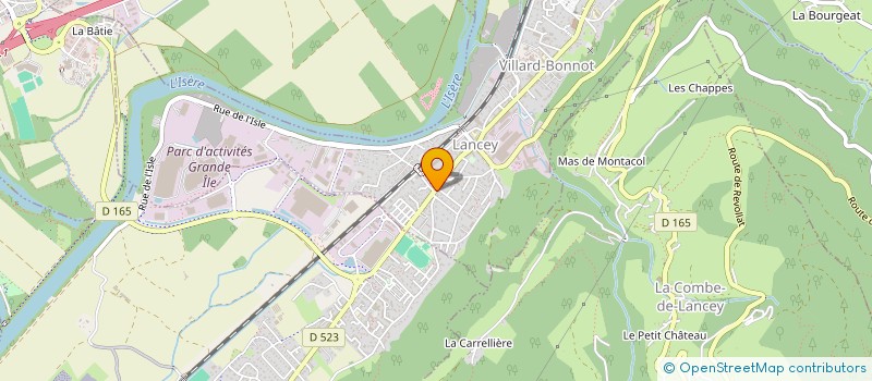 localisation de l'entreprise MONSIEUR BENITO PIASENTIN  VILLARD-BONNOT