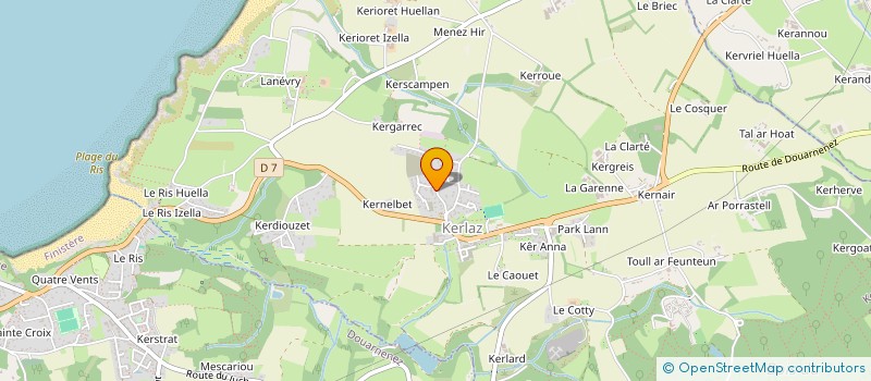 localisation de l'entreprise MONSIEUR BENITO SCIABBARRASI  KERLAZ