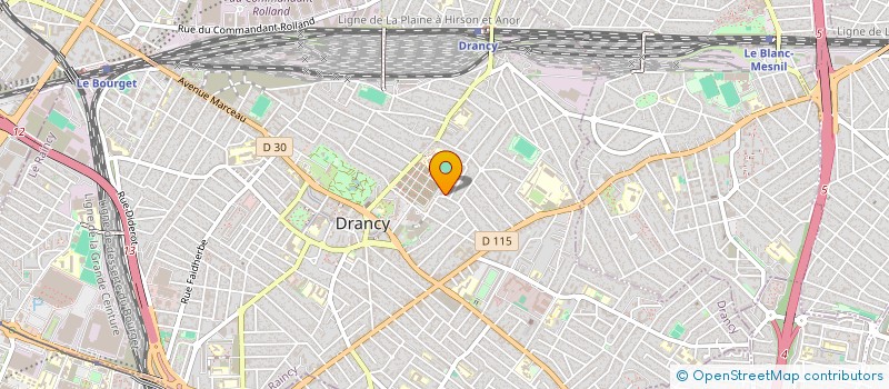 localisation de l'entreprise MONSIEUR BENJAMEN IZARD  DRANCY