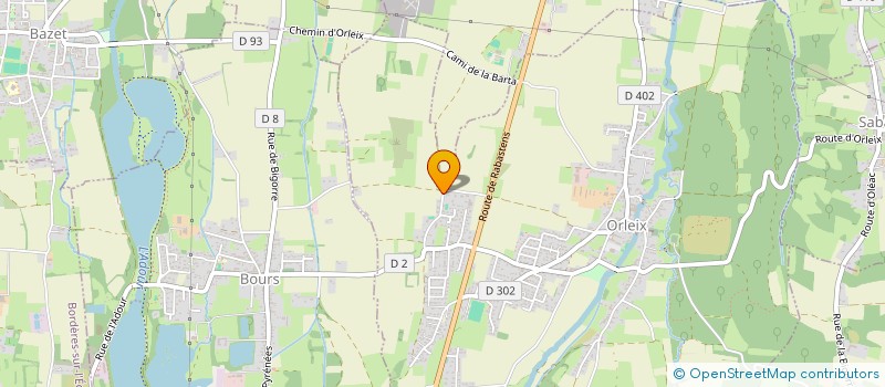 localisation de l'entreprise MONSIEUR BENJAMIN ABBADIE  ORLEIX