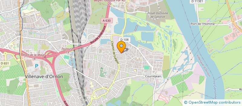 localisation de l'entreprise MONSIEUR BENJAMIN ABDUL  VILLENAVE-D'ORNON