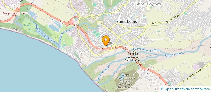 localisation de l'entreprise MONSIEUR BENJAMIN ABLANCOURT  SAINT-LOUIS