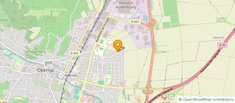 localisation de l'entreprise MONSIEUR BENJAMIN ACCARDO  OBERNAI