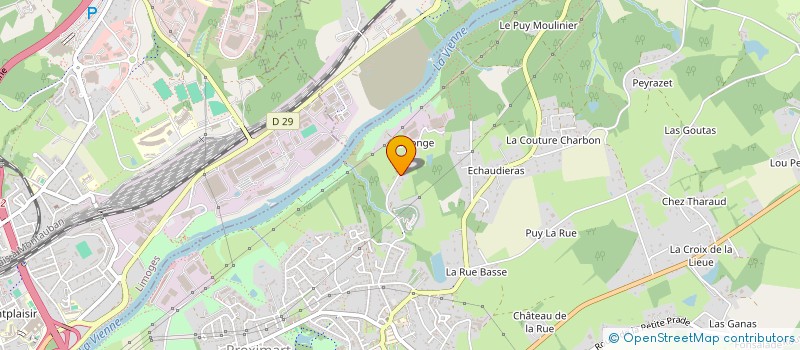localisation de l'entreprise MONSIEUR BENJAMIN ADAM à PANAZOL