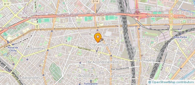 localisation de l'entreprise MONSIEUR BENJAMIN ADRIEN COURJOL  PARIS