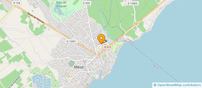 localisation de l'entreprise MONSIEUR BENJAMIN AGUILA à MEZE