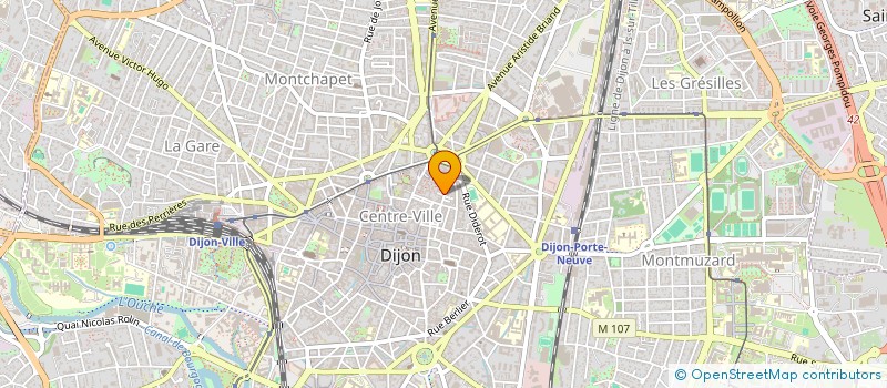 localisation de l'entreprise MONSIEUR BENJAMIN-ALEXANDRE MILLER  DIJON