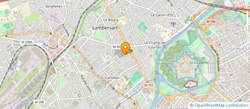 localisation de l'entreprise MONSIEUR BENJAMIN ALLEE à LAMBERSART