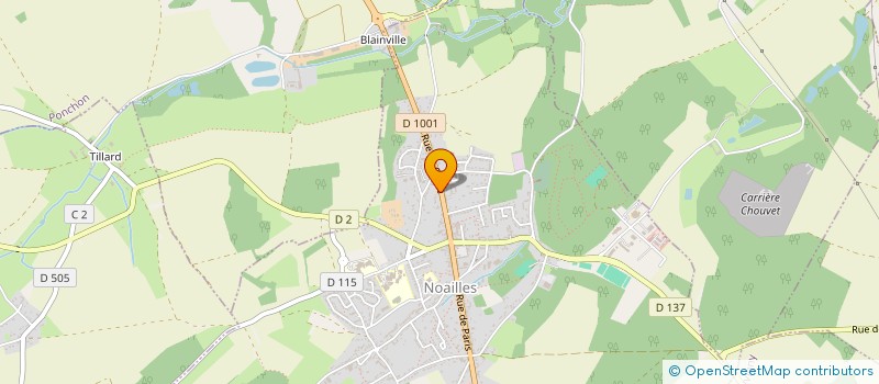 localisation de l'entreprise MONSIEUR BENJAMIN ALLIOT  NOAILLES