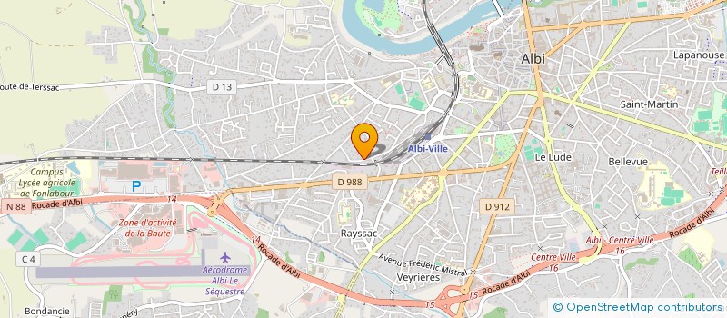 localisation de l'entreprise MONSIEUR BENJAMIN ALOUSQUE à ALBI