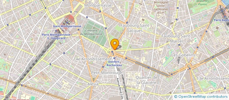 localisation de l'entreprise MONSIEUR BENJAMIN ALUNNI  PARIS