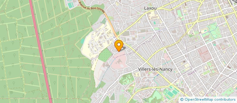 localisation de l'entreprise MONSIEUR BENJAMIN AMBARD  LAXOU