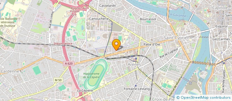 localisation de l'entreprise MONSIEUR BENJAMIN AMPOFO à TOULOUSE
