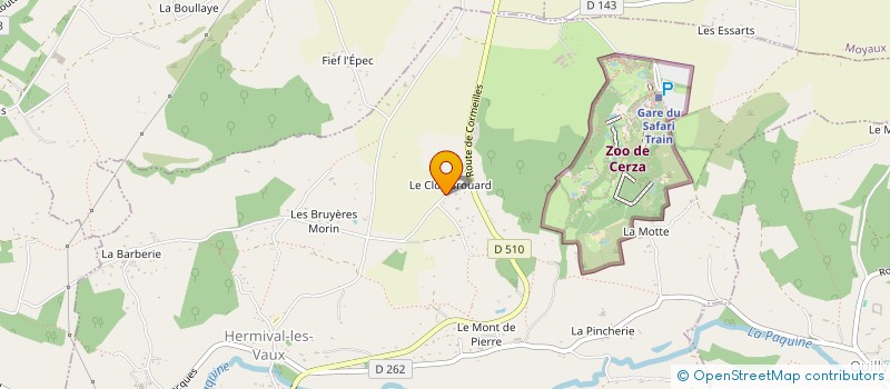 localisation de l'entreprise MONSIEUR BENJAMIN ANGLEMENT  HERMIVAL-LES-VAUX