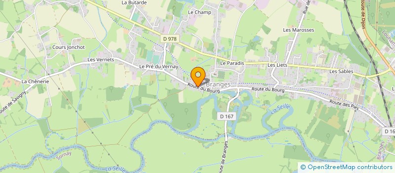 localisation de l'entreprise MONSIEUR BENJAMIN ANGUENOT à BRANGES