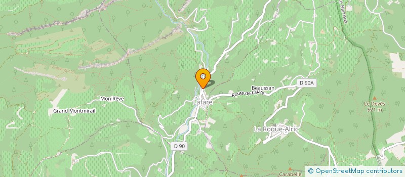 localisation de l'entreprise MONSIEUR BENJAMIN ANRES  LAFARE