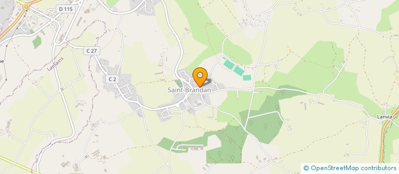 localisation de l'entreprise MONSIEUR BENJAMIN ANSQUER  SAINT-BRANDAN