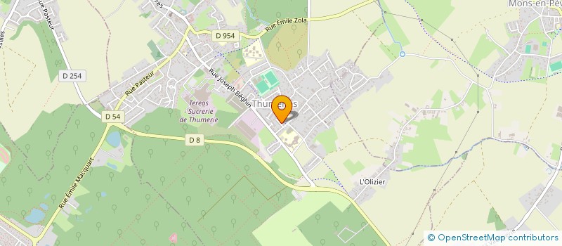 localisation de l'entreprise MONSIEUR BENJAMIN ANTKOWIAK  THUMERIES